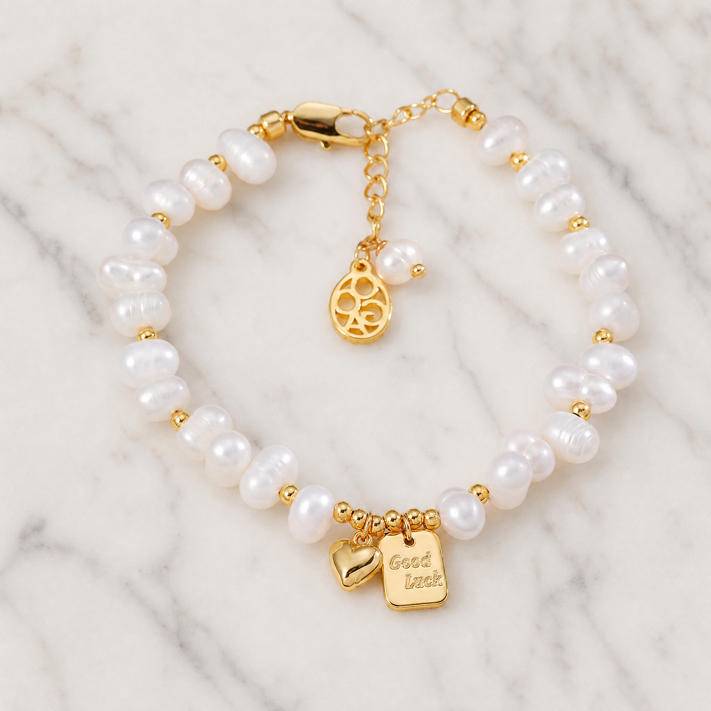 Good Luck Pearl Bracelet