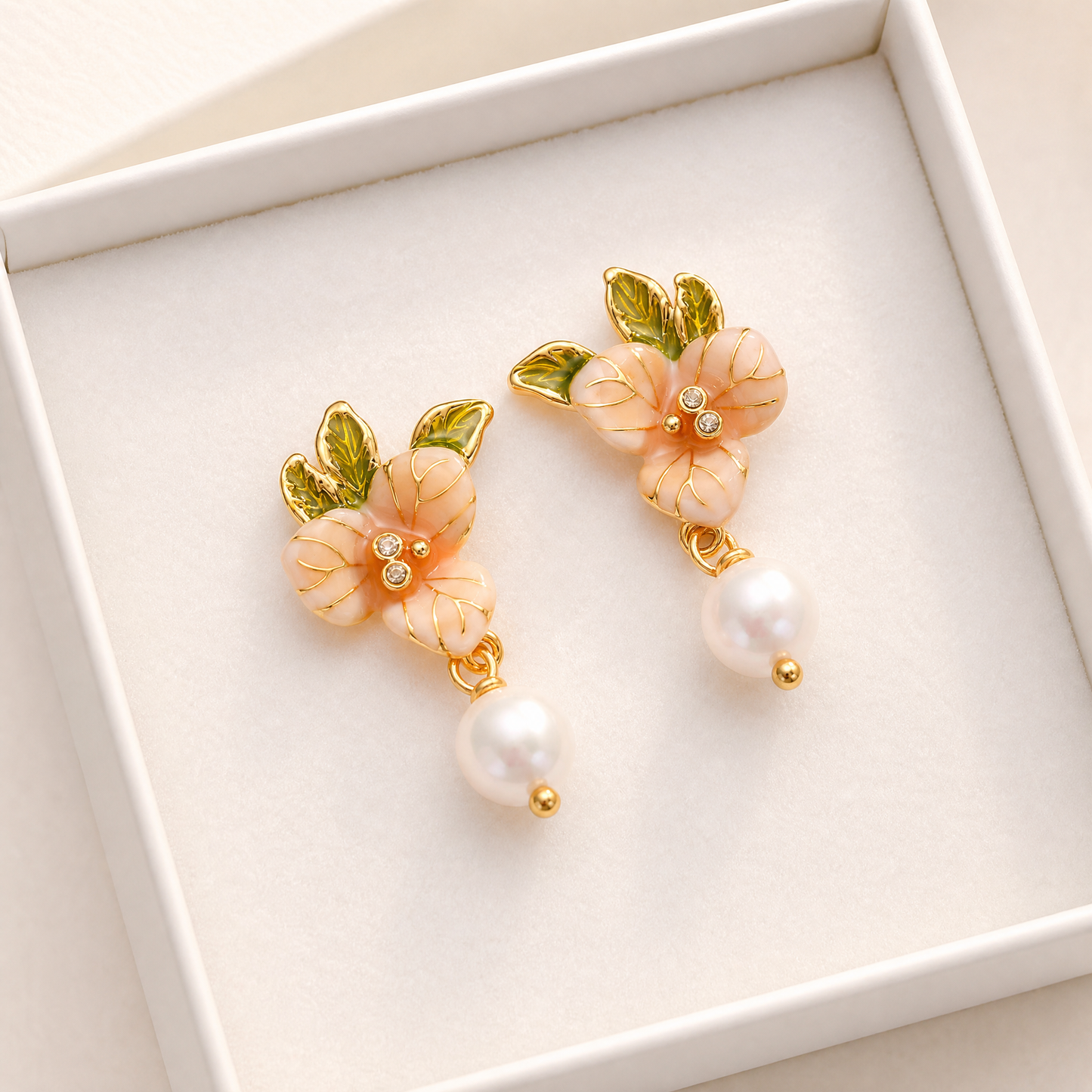 Bloom Pearl Earrings
