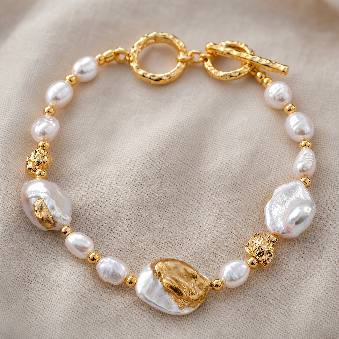 Baroque Pearl Bracelet
