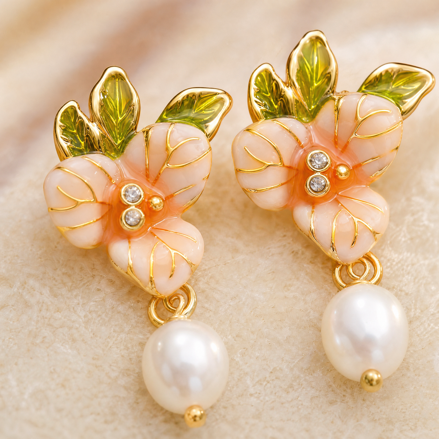 Bloom Pearl Earrings