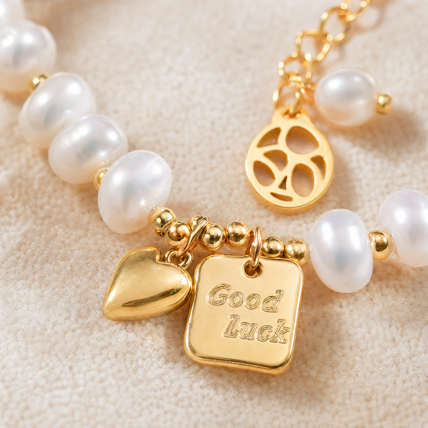 Good Luck Pearl Bracelet