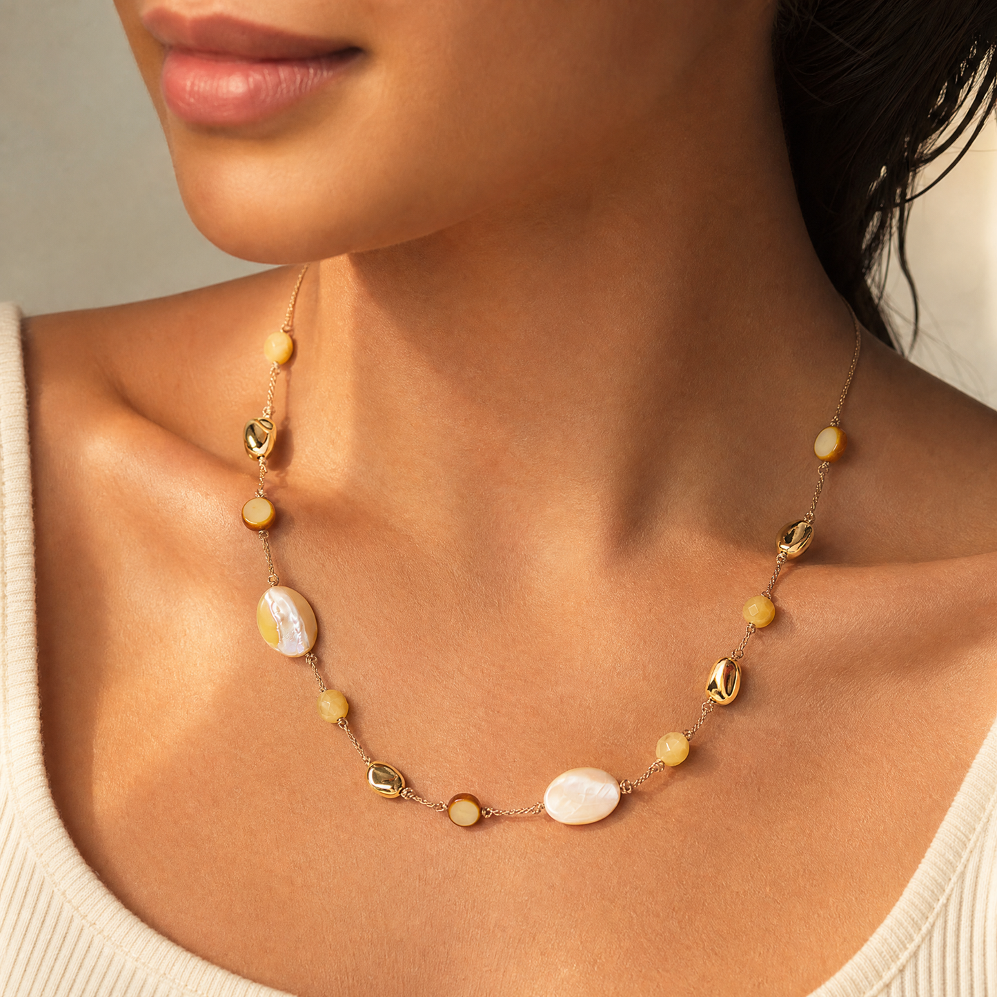 Golden Shore Necklace