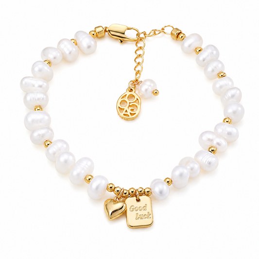 Good Luck Pearl Bracelet
