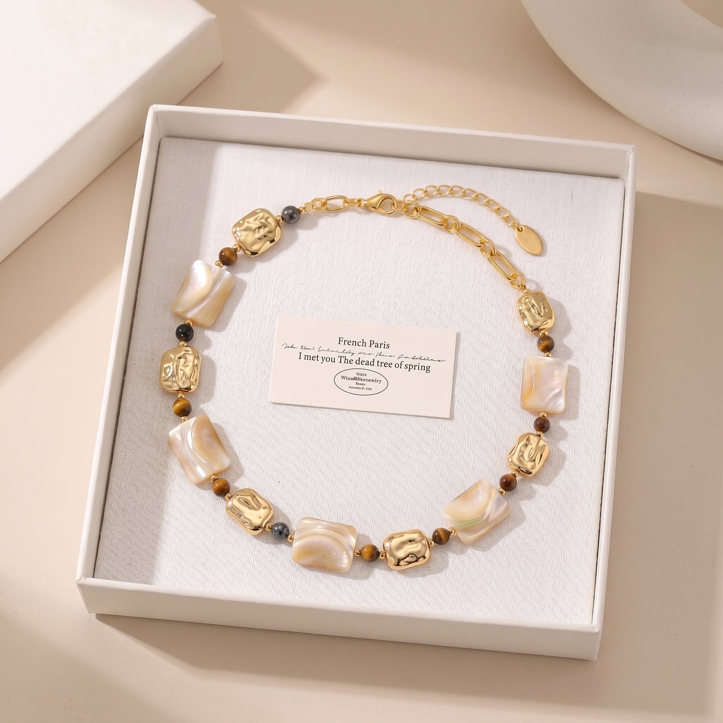 Sunlit Pearl Necklace