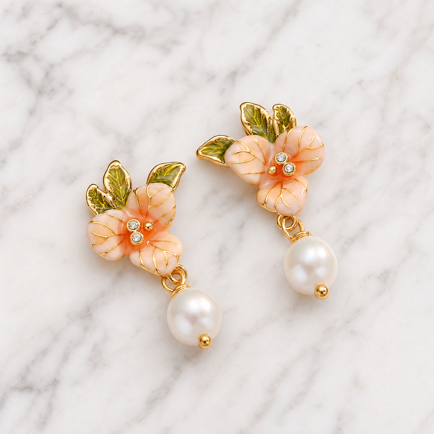 Bloom Pearl Earrings