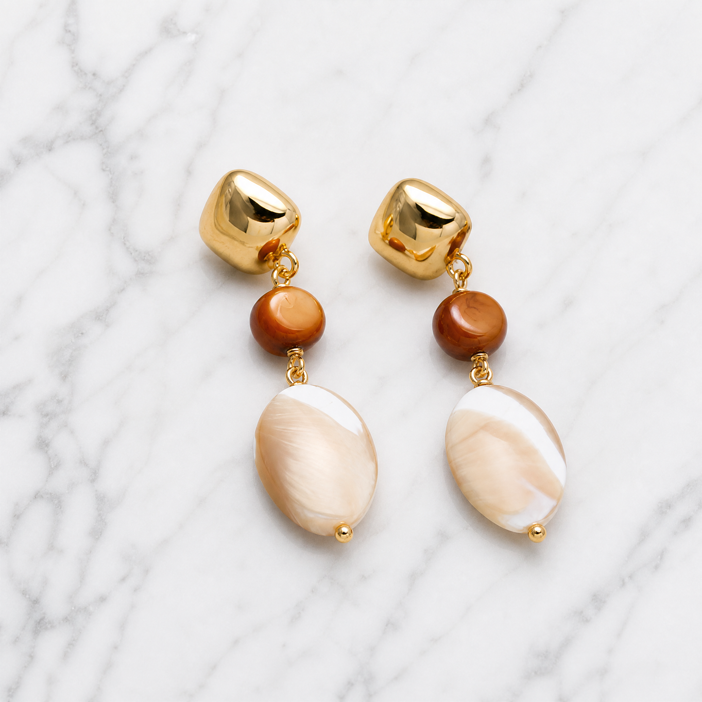 Abalone Glow Earrings