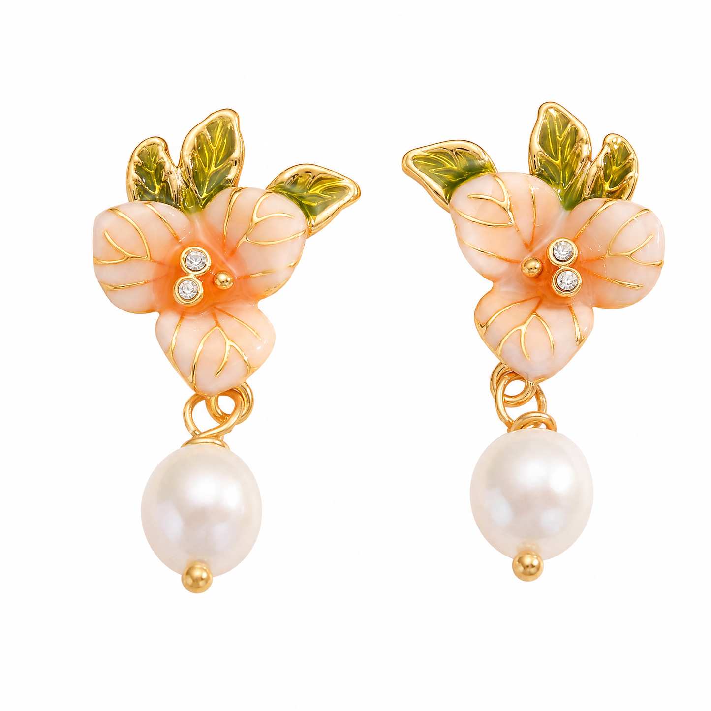 Bloom Pearl Earrings