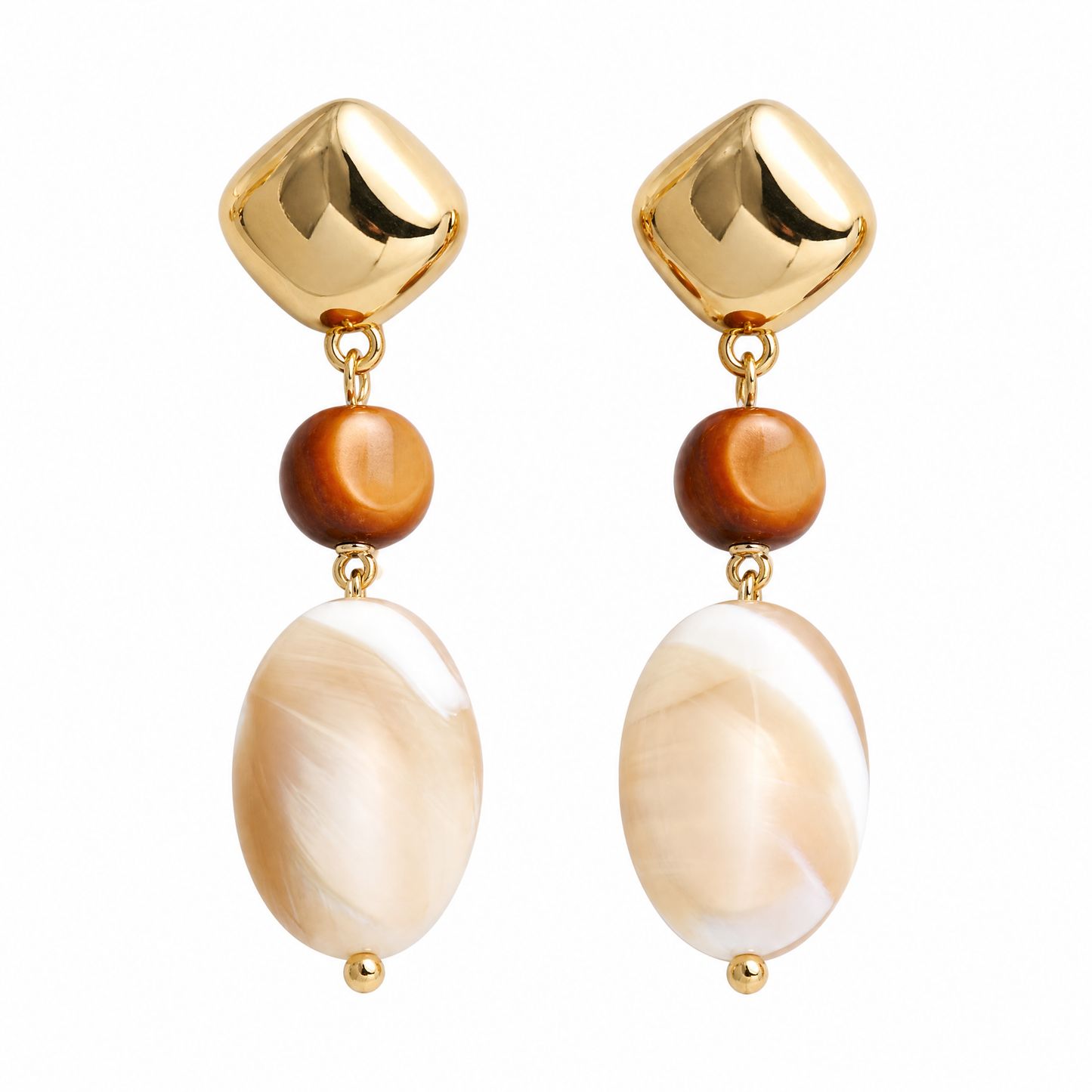Abalone Glow Earrings