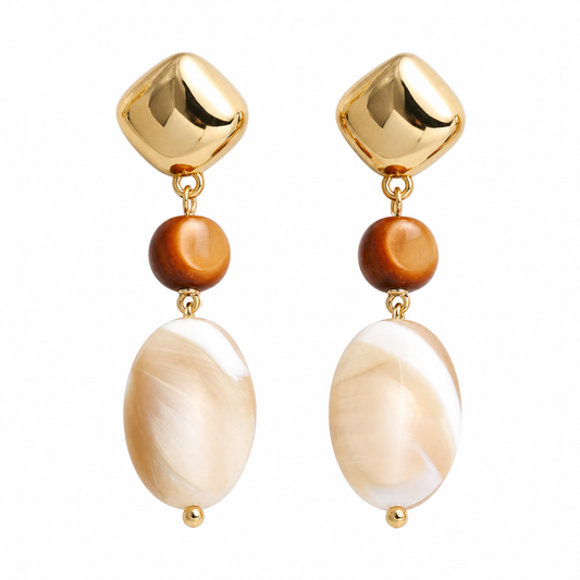 Abalone Glow Earrings