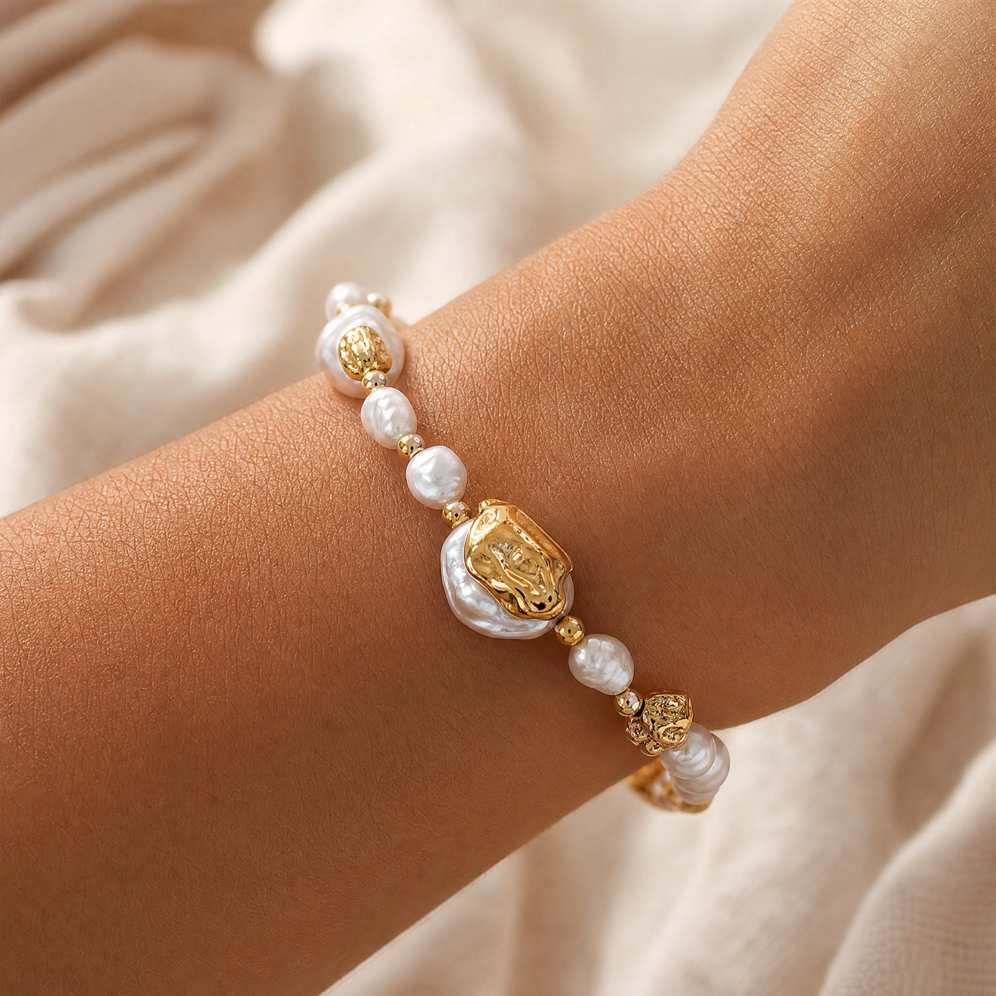 Baroque Pearl Bracelet