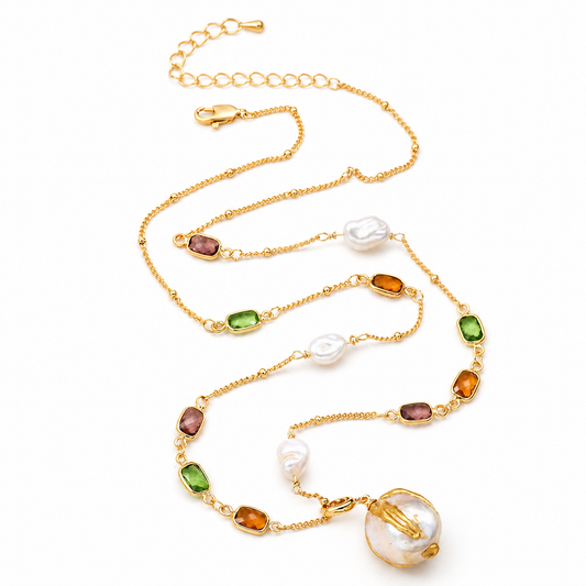 Baroque Pearl River Necklace